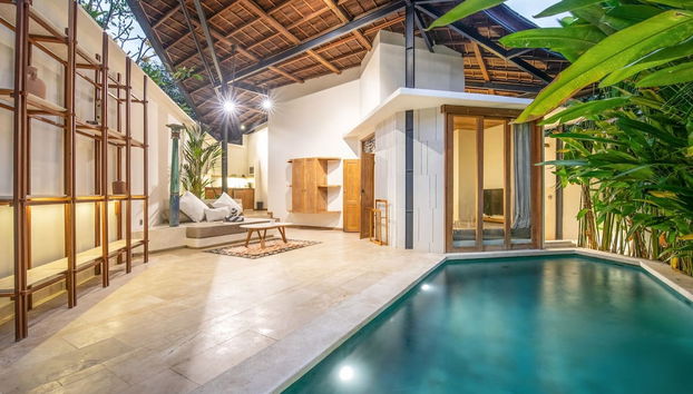 BA Villa 4 1BR Lush 1-br Villa With Pool 4 Mins to Echo Beach - Foto 5, Habitación