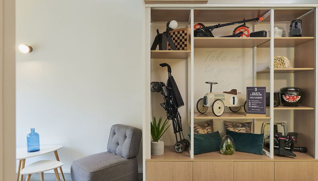 Sitzecke in der Lobby