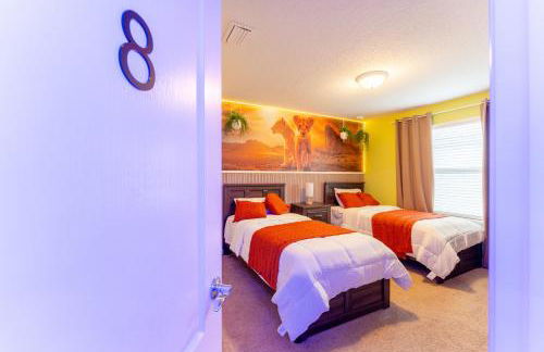 Luxury 8BR Villa with Pool, Spa, Theater & Game Room near Disney - Foto 39