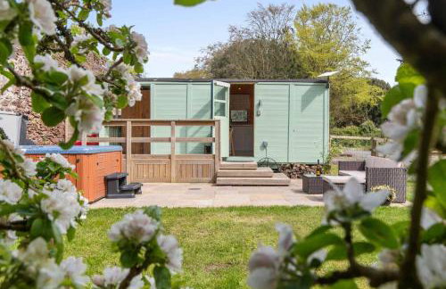 Shepherds Hut with Hot Tub - Foto 7
