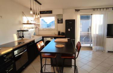 Idéal en amoureux, vue mer et jardin ! Appartement lumineux à Tharon-Plage - Foto 6