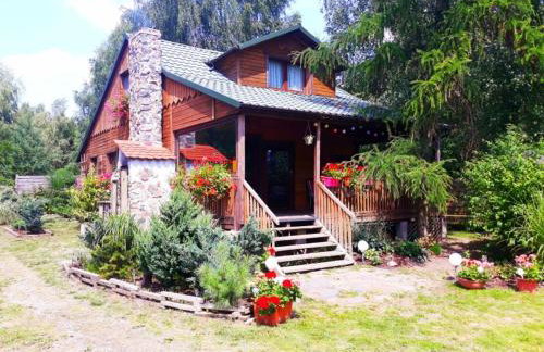 Domek letniskowy z linią brzegową i pomostem - Foto 1