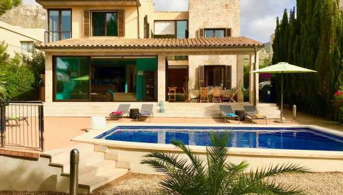 Schöne meernahe Villa mit Pool+Grill, Nähe Artà - Foto 1, Garden, sunbed, Garden view