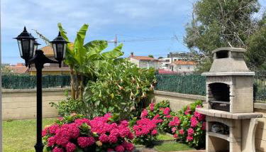 apartamento con jardín privado y barbacoa a 5 min playas santander - Foto 1