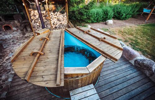 Leśny Zakątek balia kąpielowa ognisko sauna basen rowery w cenie pobytu Realizujemy Podlaski bon turystyczny - Foto 6