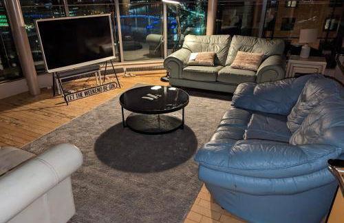 Designer Penthouse with Riverviews - G1 Glasgow City Centre, 3 Bedrooms, 2 Bathrooms, 1 Living room / Kitchen. Full Floor, Wrap Around Terrace, Panoramic Views, Off Central Station / Buchanan Street - Foto 6