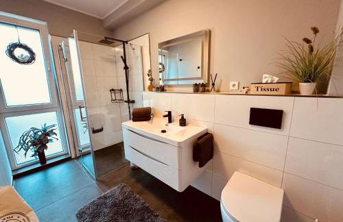 FeWo Niederberg - moderner Style trifft gemütliche Natürlichkeit - Foto 12