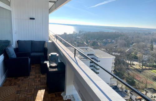 Wolkenloft mit Meerblick und Schwimmbad - Haustiere willkommen - Foto 4