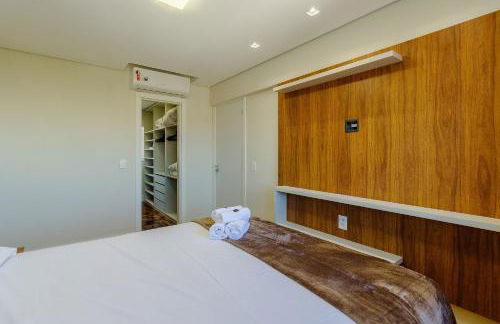 Apto 1 dorm., amplo e todo equipado, perto do Parcão - Foto 12