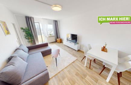 Hier ist Platz für vier, nur 200m bis zur Haltestelle der Linie 5, WLAN - Foto 1