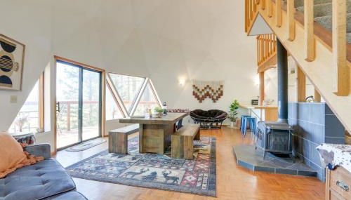 Off-Grid Geodesic Dome Nevada City House with Views - Foto 4