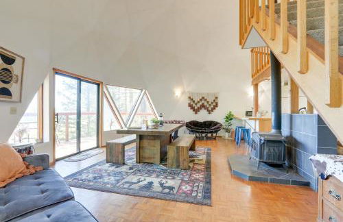 Off-Grid Geodesic Dome Nevada City House with Views - Foto 4