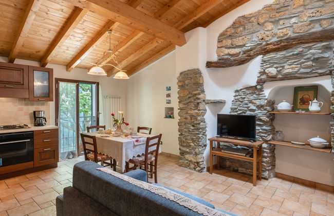 2 bedroom House in Prelà with garden and terrace - Photo 4