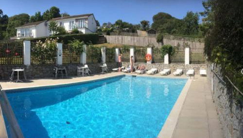 Mussels Apartment in Helford Passage with Heated Pool - Foto 4, sunbed