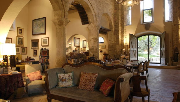 Zona de estar del vestíbulo