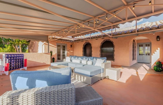 Historic Desert Rose Estate Pool Sauna Sleeps 12 - Foto 42