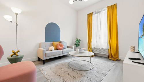 Contemporary Luxury BR, EWR AIRPT, Nyc, Free Pkng, Prudential CNTR, American Dream Mall - Foto 3