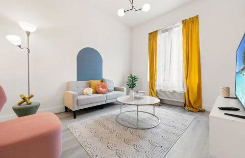 Contemporary Luxury BR, EWR AIRPT, Nyc, Free Pkng, Prudential CNTR, American Dream Mall - Foto 3