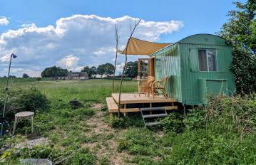 Bienenwagen Weitblick, Kamin, Sauna ganzjährig nutzbar - Foto 40