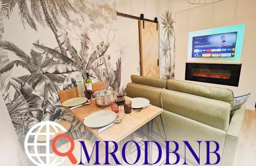 MRODBNB - Appart Neuf - Aperçu Mer - 25m Plage & Resto - Ciné - Cheminée - Popcorn - Foto 1