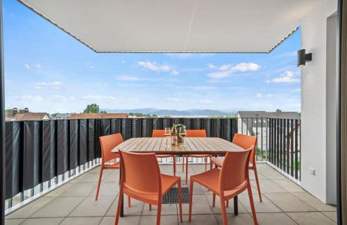 Heimathafen mit See- & Bergsicht - Foto 1