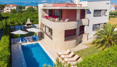 Vila Zatona Sunset with heated swimming pool - Foto 4, Garden, sunbed, Garden view