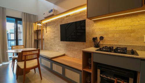 Loft style and comfort in the heart of New Campeche - Foto 4, stove