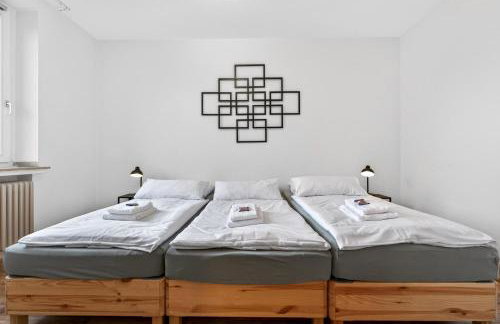 Großzügiges Industrie Design Apartment für bis zu 6 Personen, Nähe Messe und DUS, verkehrsgünstig - Familien, Gruppen und Firmen - Foto 16