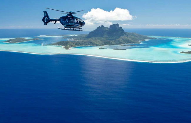 Giro in elicottero a Bora Bora - Foto 1