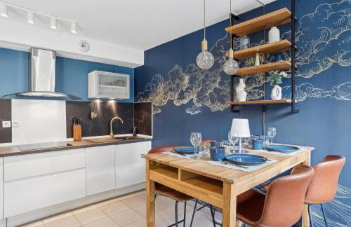 Retro-chic elegance with terrace near tramway - Foto 41