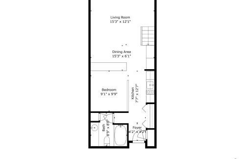 Palisades Tahoe Lodge Rentals Studio Loft #305 - Foto 13