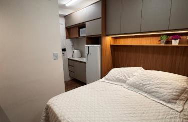 Studio Estádio Morumbi Albert Einsten Ar Condicionado próximo Estação Metrô Onibus Shopping Cafeteira com cápsula - Foto 1