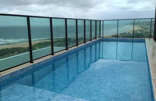 Apartamento com 2 suítes, varanda, vista mar, infraestrutura - Foto 41