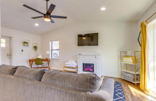 Deck and Boat Dock Lakefront Cabin in Eucha! - Photo 4