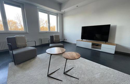 TruRetreats Design Loft für 8 Personen I Riesige Küche I eCharger I 65z SmartTV I 150qm - Foto 5