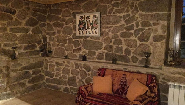 Coin salon dans le hall