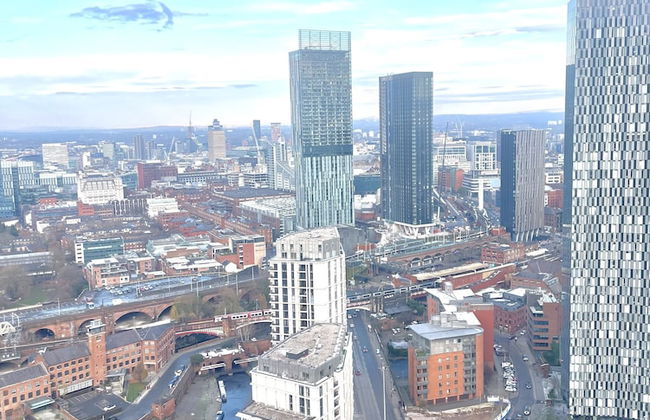 Luxury Spa Apartment in Manchester - Rooftop Swim - Foto 47
