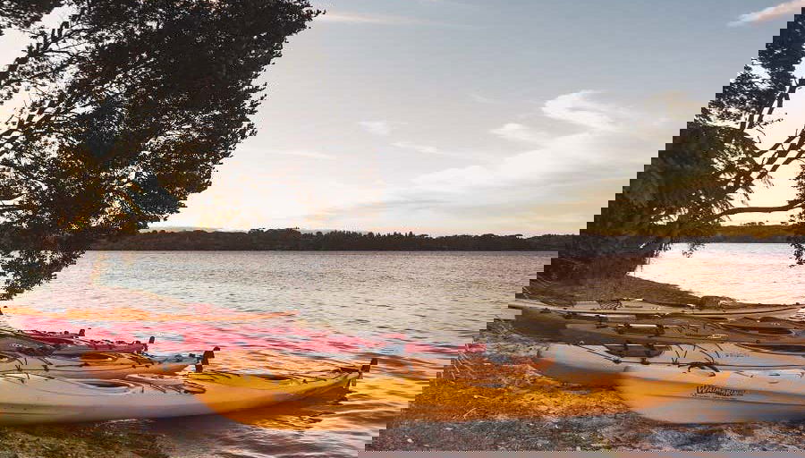 Un encantador tour en kayak