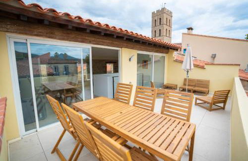 Duplex climatisé avec terrasse rooftop Cœur Argelès sur Mer - Photo 1