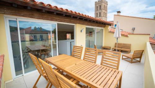 Duplex climatisé avec terrasse rooftop Cœur Argelès sur Mer - Photo 1