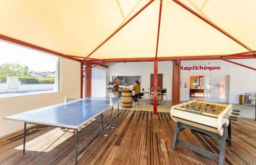 Oihana grand chalet de 2 à 6 pers climatisé avec piscine vue et calme à Hasparren-Pays Basque - Foto 23