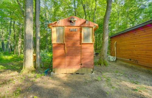 Glamping Getaway with Porch in Wisconsin Northwoods - Foto 19