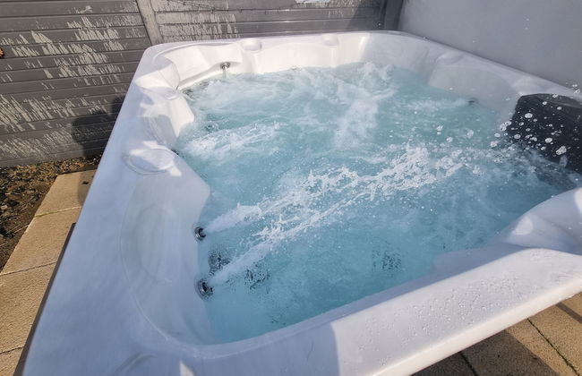 Butterfly 3-bed Hot Tub Lodge in Northumberland - Foto 15