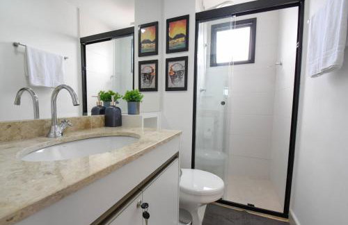 Studio for 02 guests WIFI 300MB air conditioner only twoo minutes of subway station LUZ SP - Foto 44