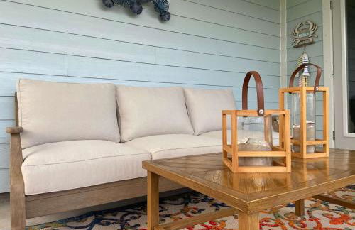 New 5BR Beach Access Heated Pool Free Golf Cart Game Rm - Foto 57