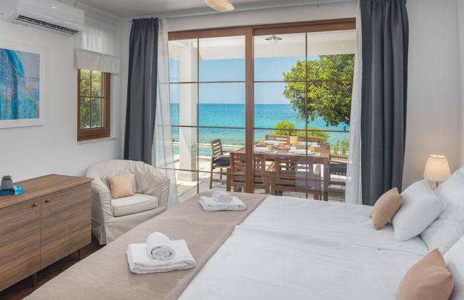 Luxury Beachfront Villa Porto Bus - Foto 12