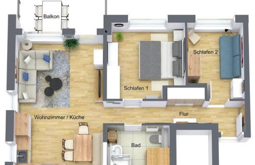 Ferienwohnung Strandloper Parkvillen Carlota und Candela Baabe - Photo 22