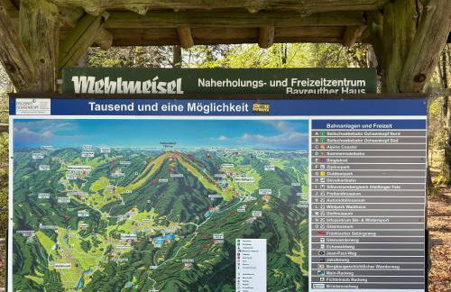 Ferienwohnung im Fichtelgebirge - nahe der Skipiste mit Balkon & Free Parking - Foto 23