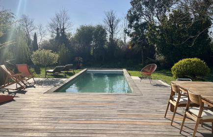 Kercolette, maison avec piscine non chauffée proche des plages - Foto 48