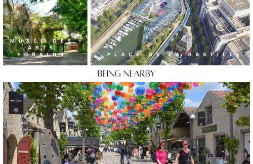 Apt in Paris Bercy Close to Metro 6 8 - Foto 4